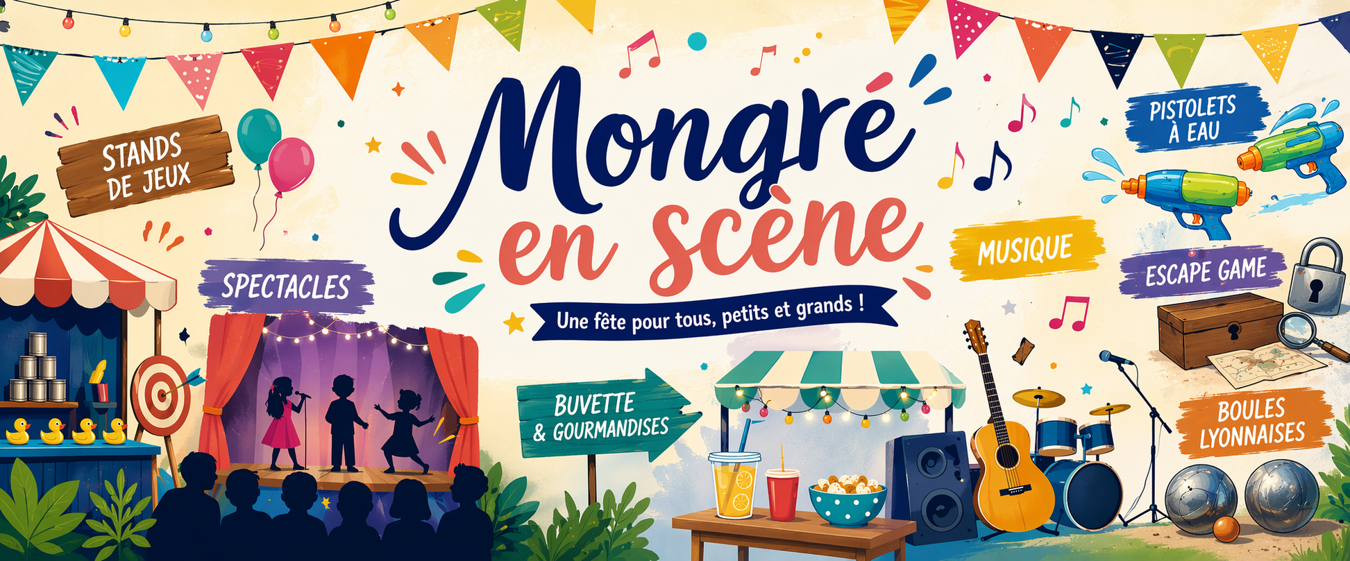 Mongré en scène